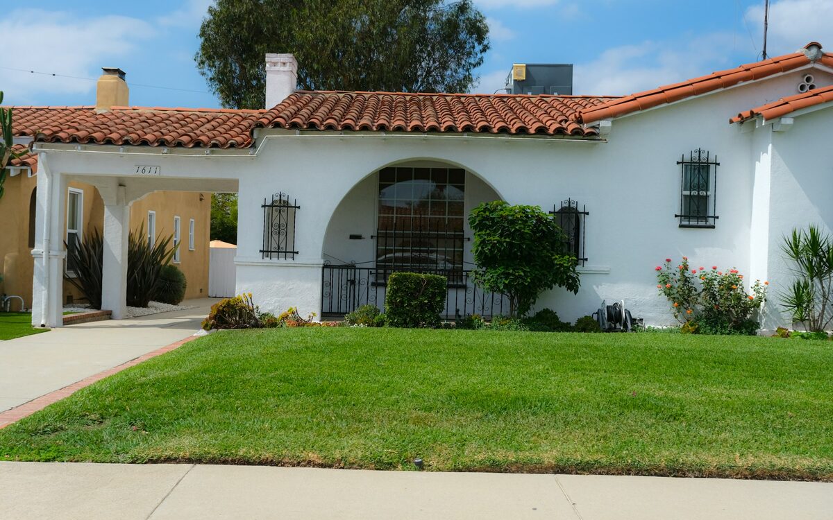 Spanish-style stucco home on the Peninsula in Millbrae