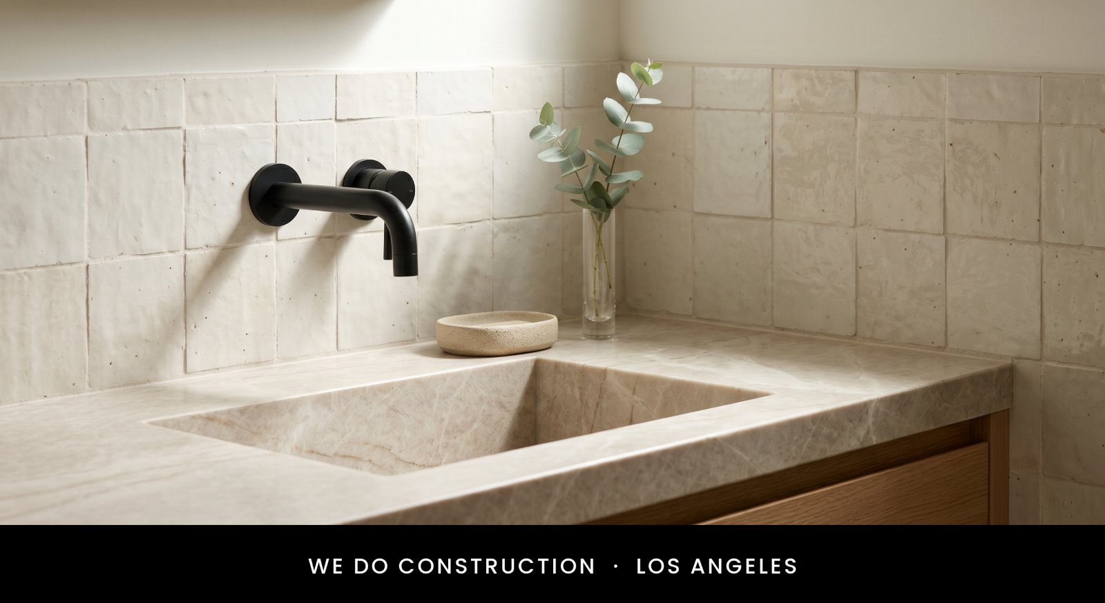 Bath material detail in Mill Valley by WDC