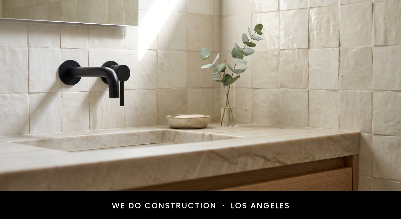 Bath material detail in Pacific Heights by WDC
