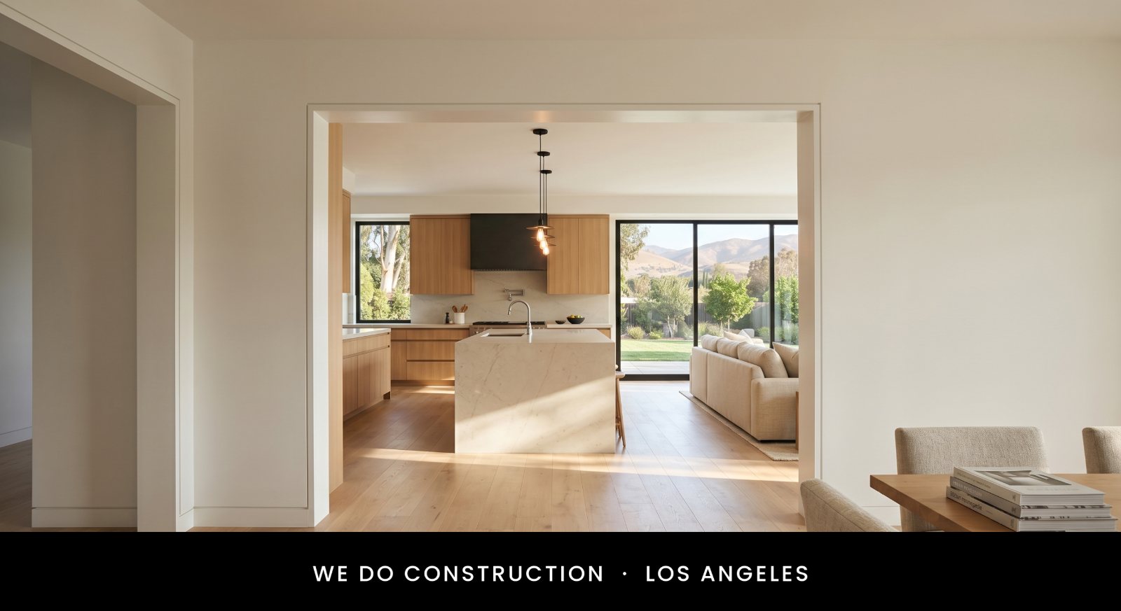 Open plan view in Mill Valley by WDC