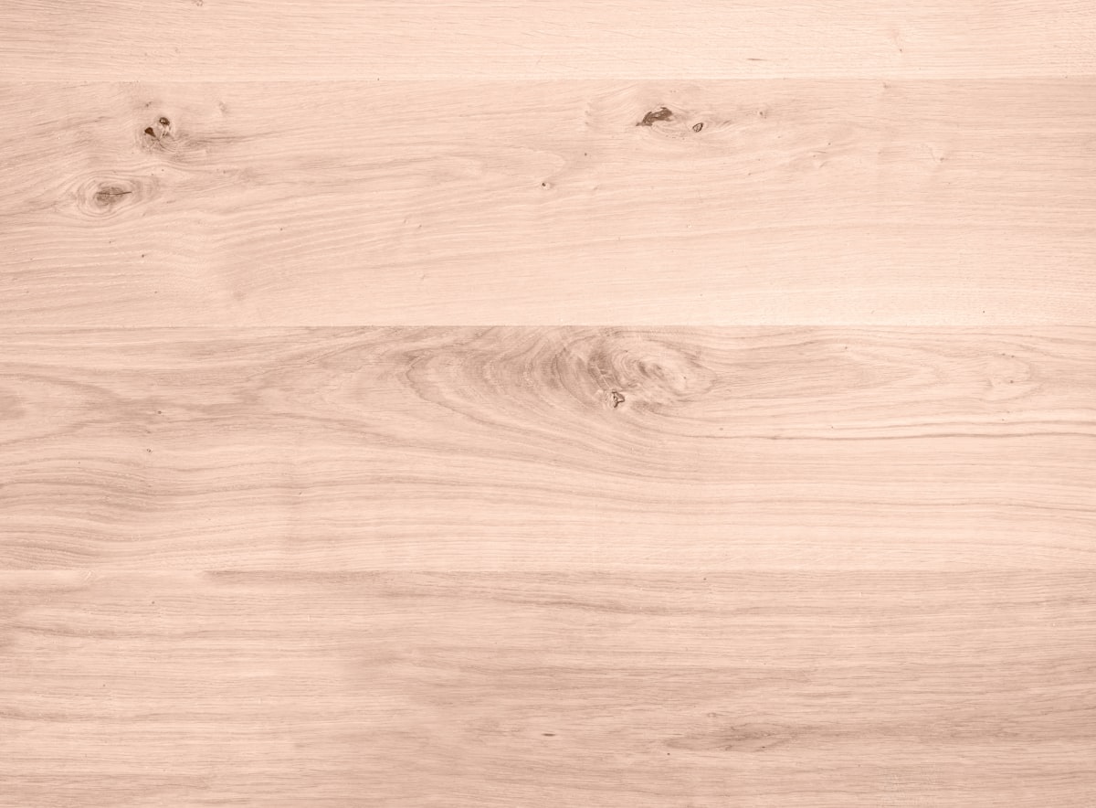 Wide-plank white oak flooring