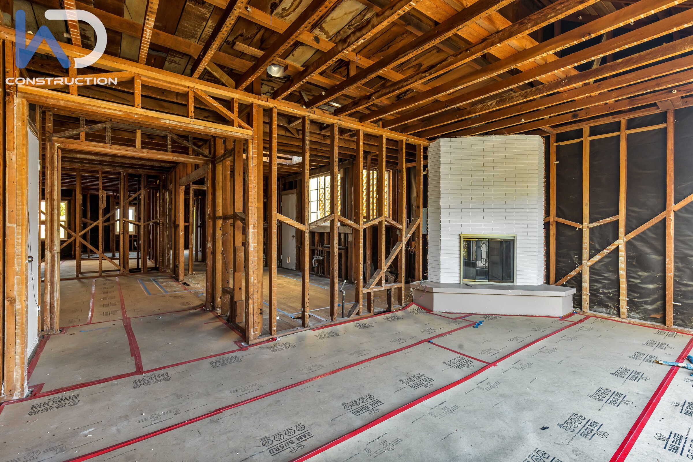 Ground-up structural framing on a WDC design-build project in San Francisco — one team from drawings to site