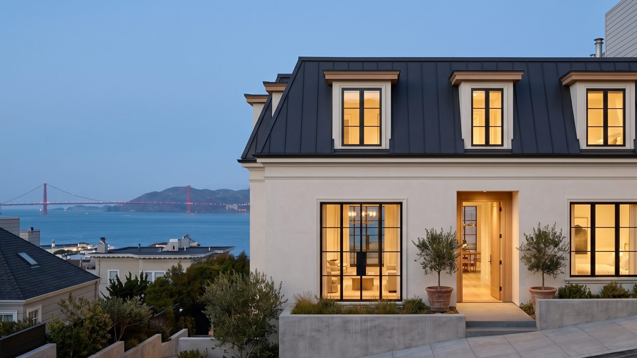 The Mill Valley Ridge — mid-century full-home reframing in Mill Valley, San Francisco by We Do Construction